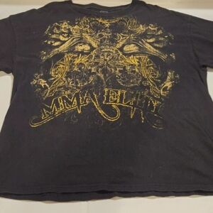 Vintage MMA Elite Shirt Men's XL Mixed Martial Arts Y2k Punk
